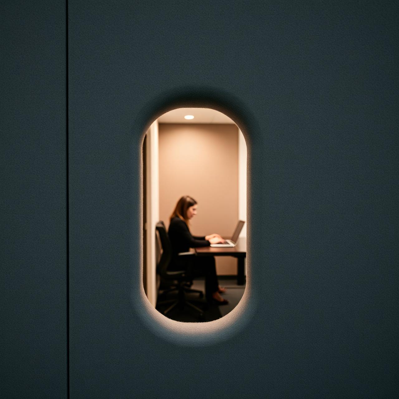 Schallisolierter Office-Pod als Akustiklösung im Büro